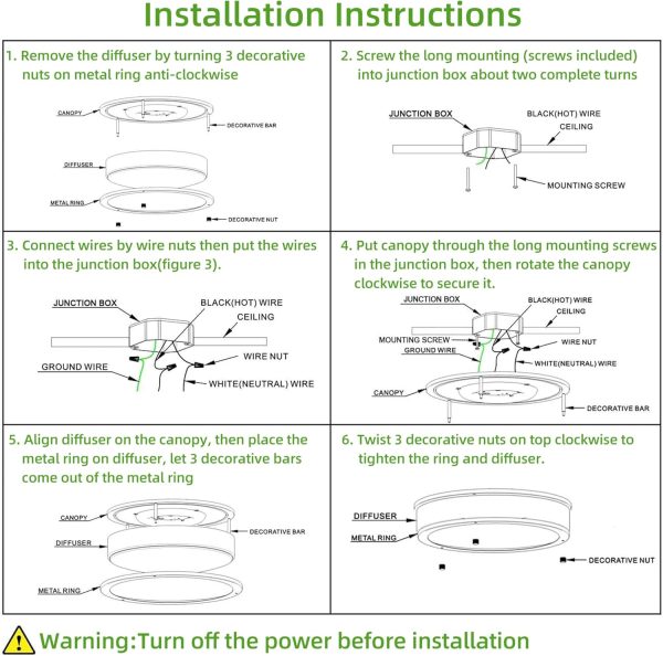 Brushed Nickel Saturn Adjustable Kitchen Light Fixture installation