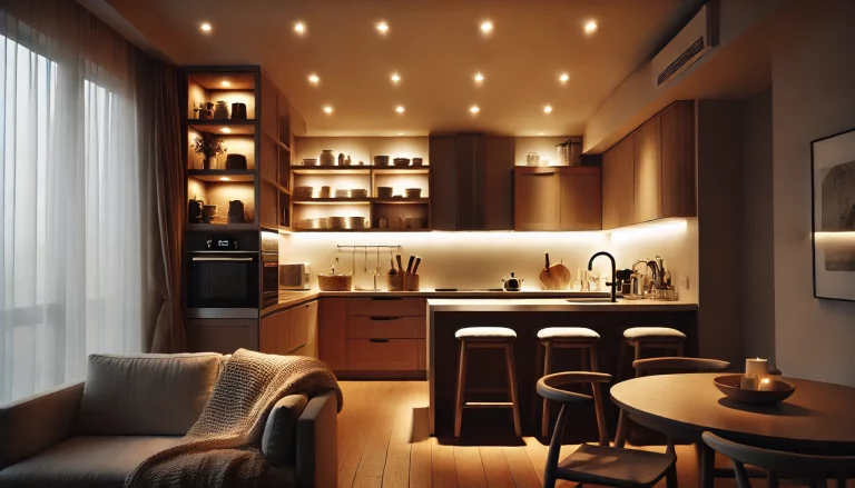 Create A Cozy Glow Kitchen Light Decor Ideas - 01