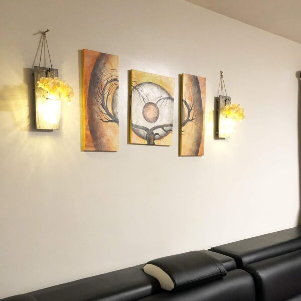 Hanging Wall Art Stylish Illuminated Decor - Image 6