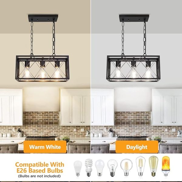 Modern Kitchen Pendant Lighting with Industrial Vintage Style 3